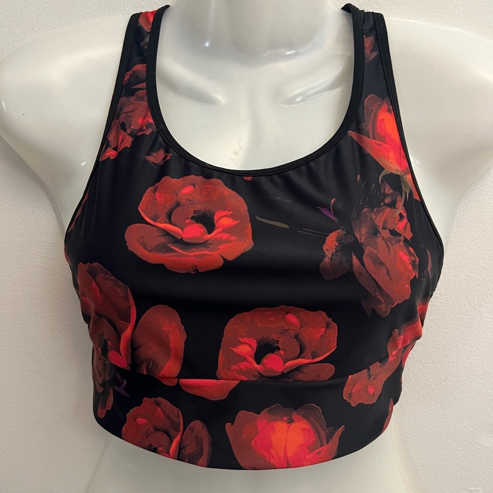 Victoria's Secret Lightweight Racerback Floral Sports Bra